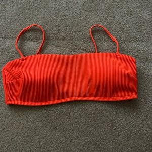 orange Hollister large bikini top